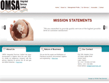 Tablet Screenshot of omsaservices.com